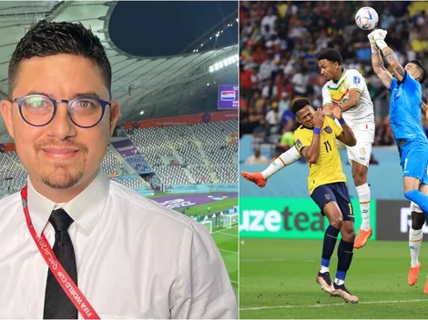 Relator ecuatoriano sufre por la eliminación y habla de "ausencia de astucia"