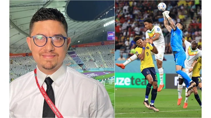 Daniel Navas fue crítico con la manera de manejar el empate transitorio que tuvo Ecuador ante Senegal.