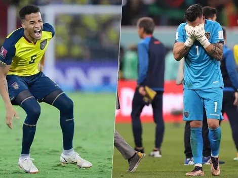 Hinchas recuerdan a Byron y Galíndez tras eliminación de Ecuador