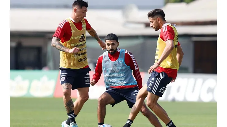 Echeverría entrena con la Roja Sub 23