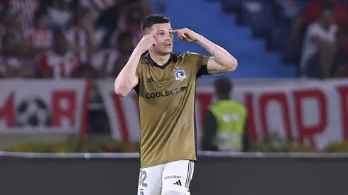 Lucas Cepeda fue uno de los héroes de Colo Colo en Barranquilla.