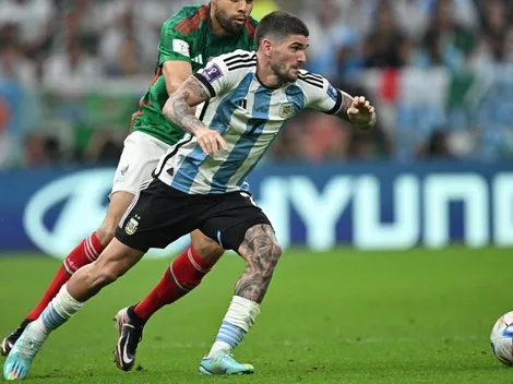 De Paul saca la voz y critica voltereta de los hinchas argentinos