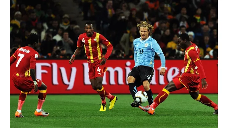 Ghana y Uruguay en el 2010