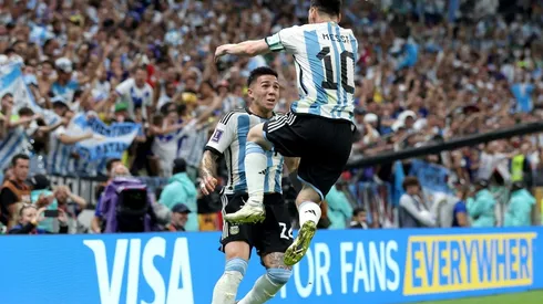 Algunos se quedaron con las ganas de escuchar "La mano de Dios" para los goles de la Aliceleste.