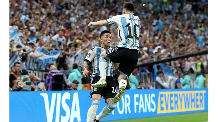 Algunos se quedaron con las ganas de escuchar "La mano de Dios" para los goles de la Aliceleste.