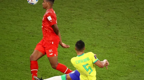 Casemiro marcó el gol del triunfo de Brasil