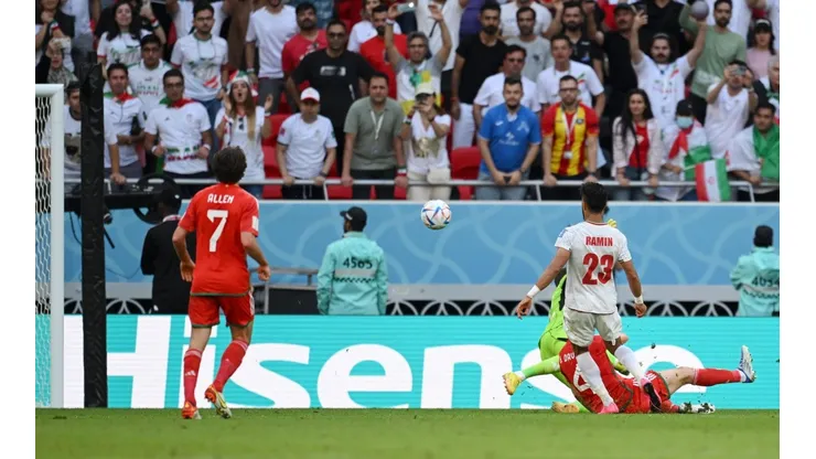 El gol de Irán ante Gales