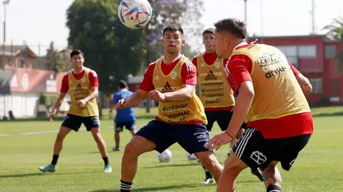 La Roja Sub 23 ya entrena en Juan Pinto Durán