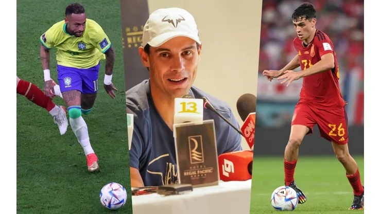 Nadal espera que entre Brasil y España salga el campeón del Mundial de Qatar 2022.