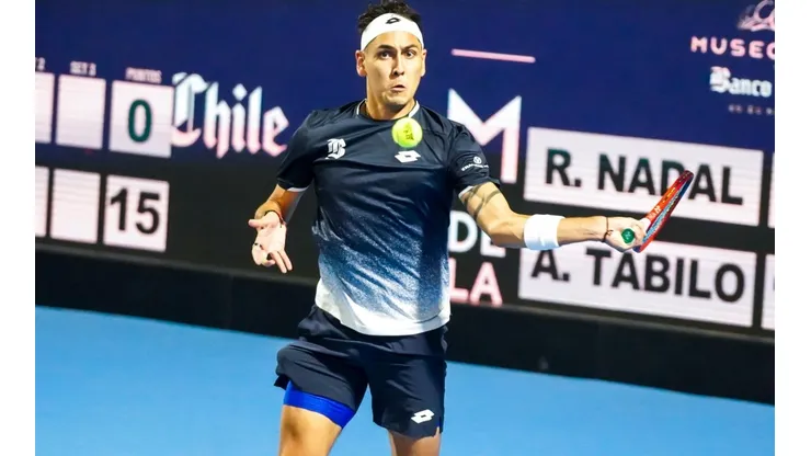 Tabilo cumplió uno de sus sueños y jugó por primera vez ante su ídolo: Rafa Nadal.