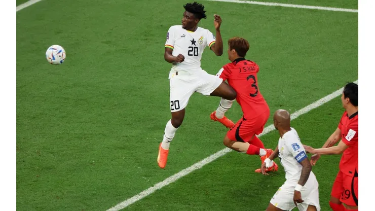 Mohammed Kudus marcó dos de los tres goles de Ghana en el triunfo ante Corea del Sur.