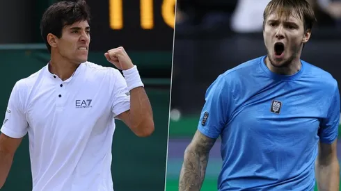 Cristian Garín y Alexander Bublik