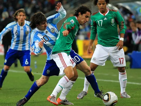 Los seis que se reencuentran del Argentina vs México de Sudáfrica 2010