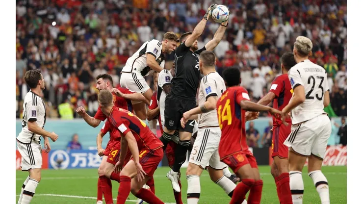 Alemania y España repartieron puntos en un tremendo partido