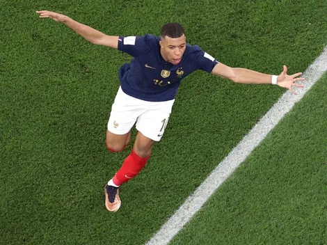 El doblete: Mbappé se mete como goleador de Qatar 2022