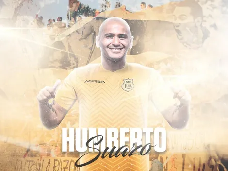 Oficial: Chupete Suazo le hace un ole al retiro y firma por San Luis
