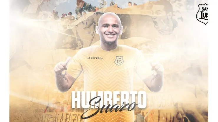 Suazo firmó por la temporada 2023 con los quillotanos.