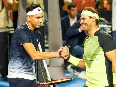 Partido de lujo: Nadal vence a Tabilo en su visita a Chile