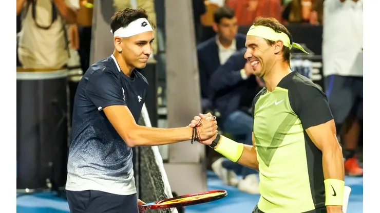 Tabilo y Nadal se enfrentaron en San Carlos de Apoquindo