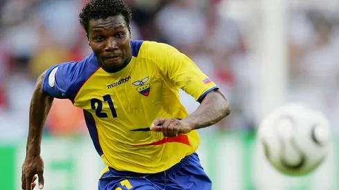 Tenorio jugó los mundiales del 2002 y 2006 con Ecuador.