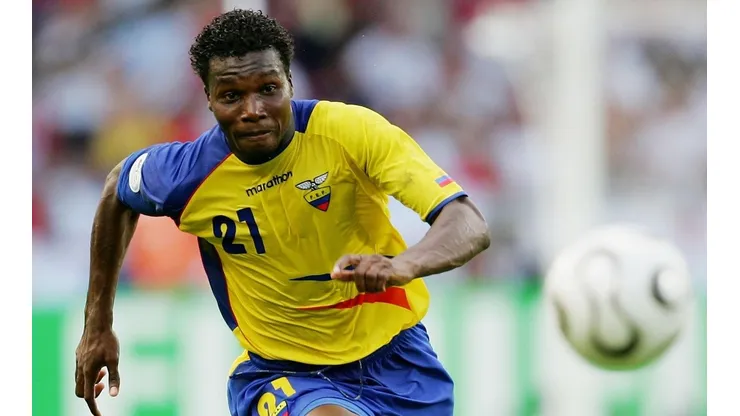 Tenorio jugó los mundiales del 2002 y 2006 con Ecuador.
