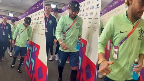 Neymar salió con evidentes dolores tras debut mundialista.