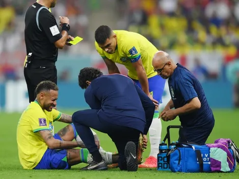 Neymar sale en llanto por lesión en el estreno de Brasil