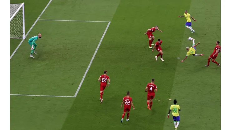 Richarlison se anotó con el mejor gol de lo que va de Mundial