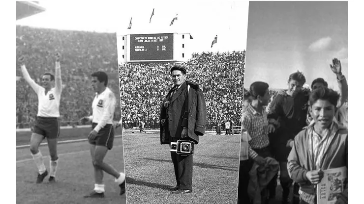 En el entretecho de una casa se encontraron los negativos de un set de fotografías inéditas del Mundial de Chile 1962.