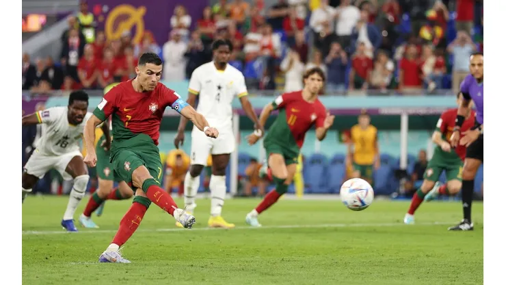 CR7 anotó ante Ghana y se metió en la historia