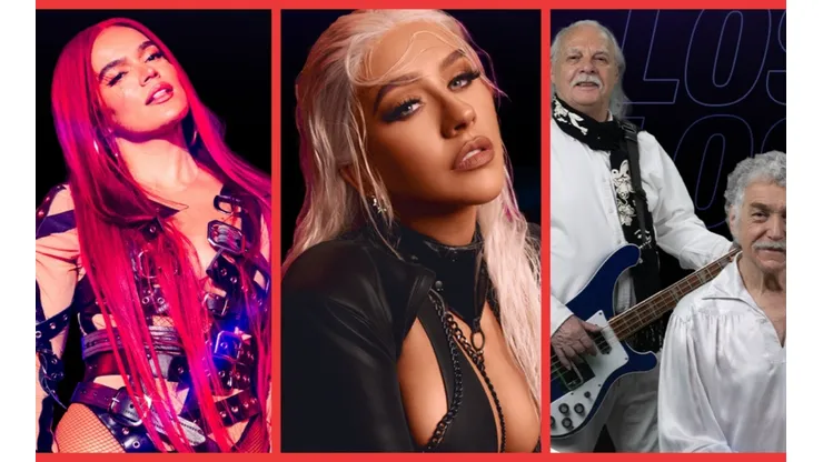 Karol G, Christina Aguilera y Los Jaivas las flamantes nuevas contrataciones para Viña 2023.