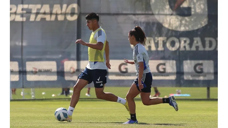 Osorio y Assadi la rompen en un entrenamiento con la U Fem