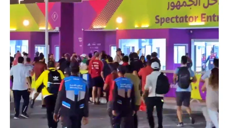 Los estadios semivacíos han sido parte de los problemas que incomodan a los organizadores del Mundial de Qatar 2022