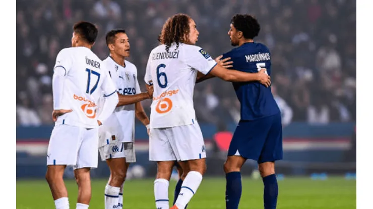 Mattéo Guendouzi y Alexis Sánchez han formado una buena sociedad en el Olympique Marsella. El Peluca está en el Mundial con Francia.