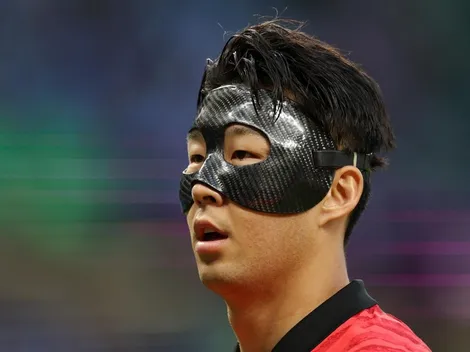 ¿Por qué Son juega con máscara en el Mundial?