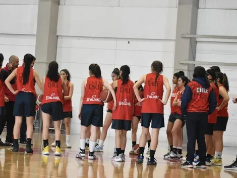 Chile perdió en su debut en el Sudamericano U15 de básquet femenino