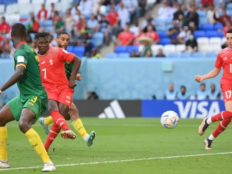 Goleador suizo marca su primer tanto en el Mundial a su país de origen