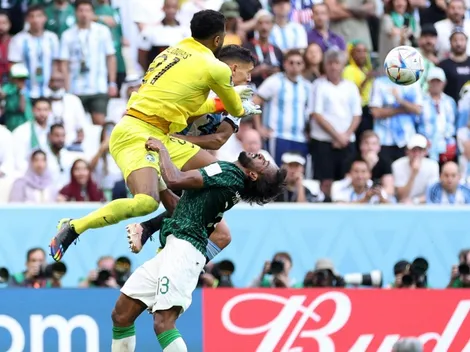 Defensor saudita es operado del páncreas por choque con su arquero