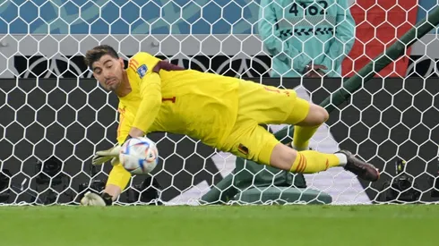 A Courtois le gustó el trabajo realizado por el equipo de Luis Enrique para golear a Costa Rica.