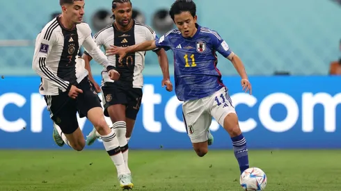 Kubo lució su español tras el triunfo de Japón