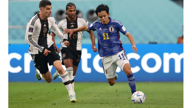 Kubo lució su español tras el triunfo de Japón