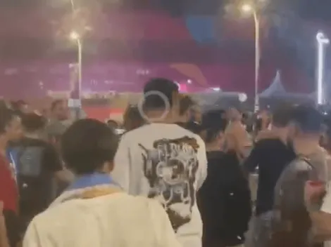 Triste: hinchas de México y Argentina se van a los combos