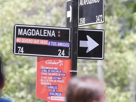 ¿De qué trata la campaña contra la violencia a la mujer de Las Condes?