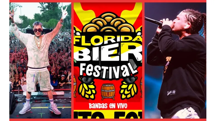 Marcianeke y Santaferia dirán presente en el Festival FloridaBier.