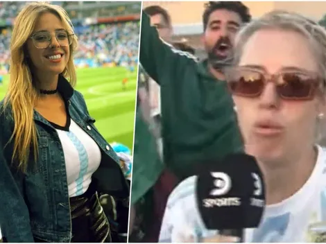 Nati Jota sufre en vivo troleo mal de hinchas árabes