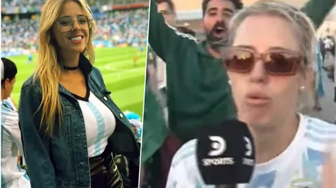 Nati Jota sufrió con troleo al aire de hinchas árabes tras derrota de Argentina contra Arabia.