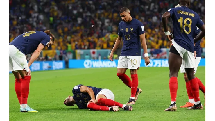 Lucas Hernández se lesionó en menos de 10 minutos de partido
