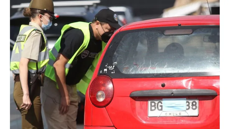 Carabineros informó de los detenidos por ocultar la patente de sus autos o motos.