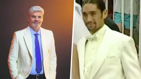 El periodista recordó el matrimonio de Marcelo Ríos vestido de blanco.