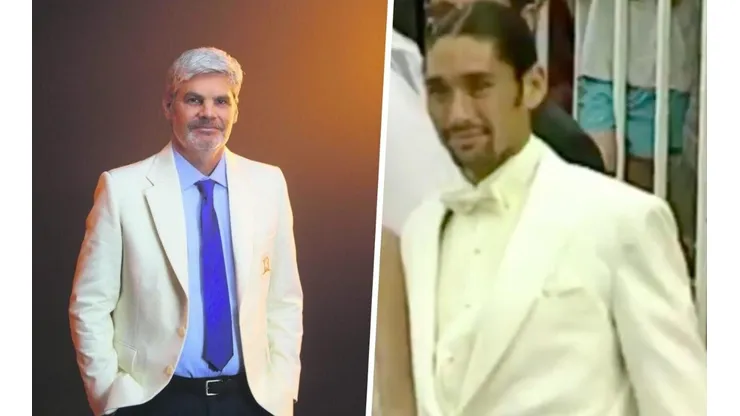 El periodista recordó el matrimonio de Marcelo Ríos vestido de blanco.